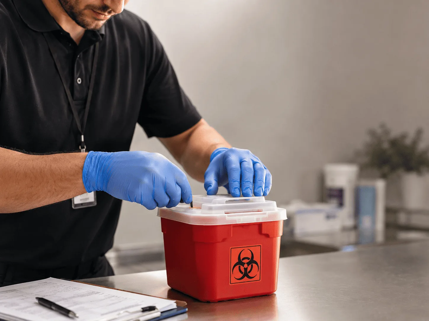 Why choose Sharps Waste Disposal in Kilbourne, IL